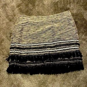 H&M fringe skirt